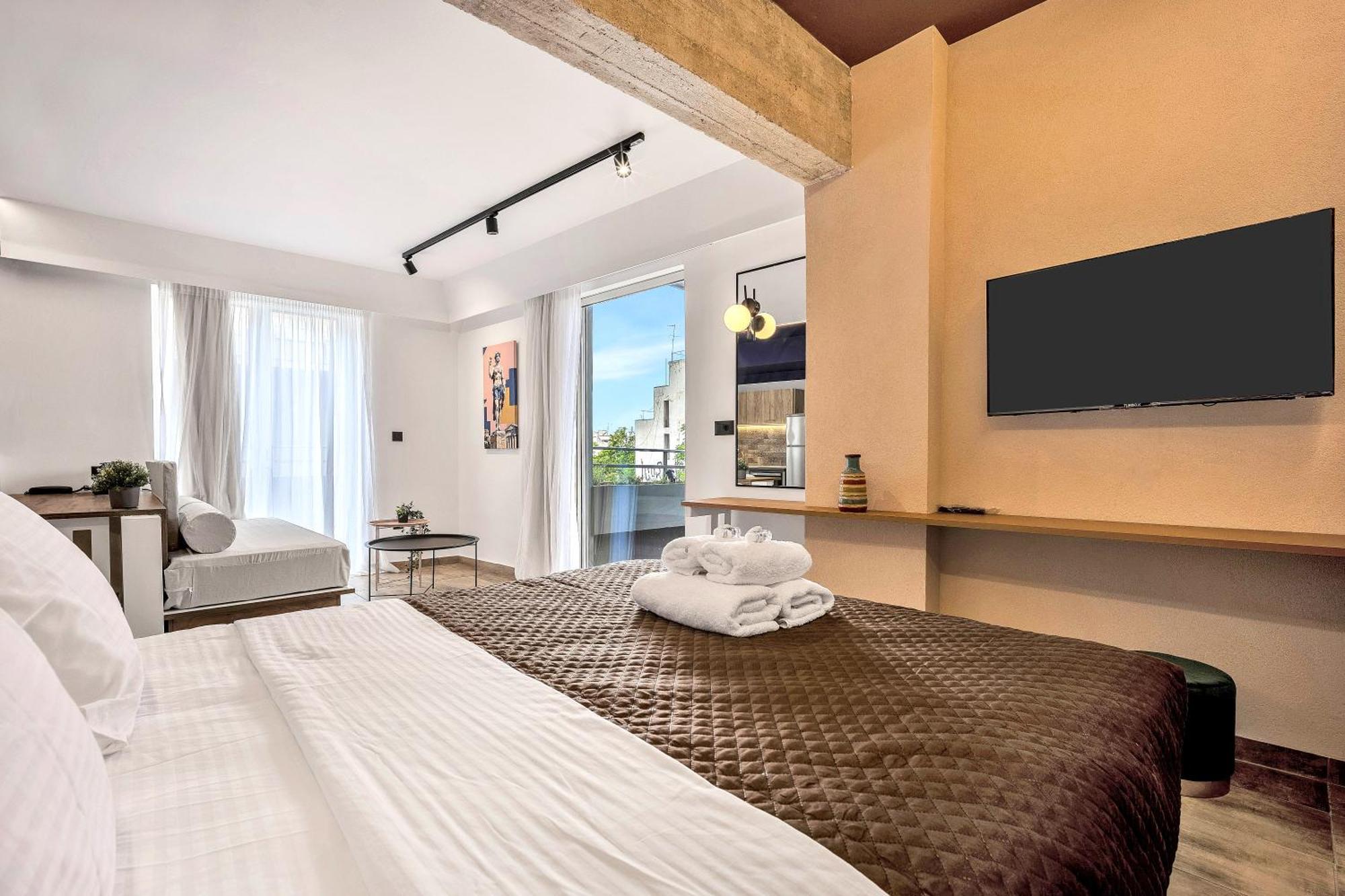 The Dorians Aparthotel Athene Buitenkant foto